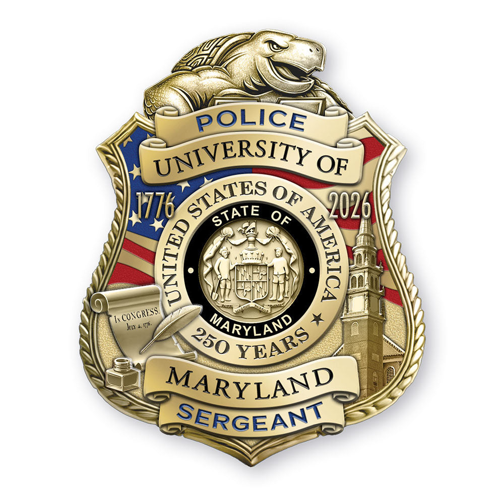 University of Maryland PD U.S. 250th Anniversary Badge