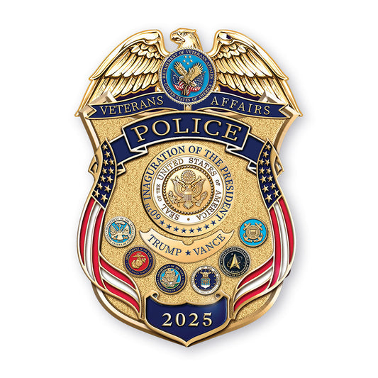 Veterans Affairs 2025 Inauguration Badge