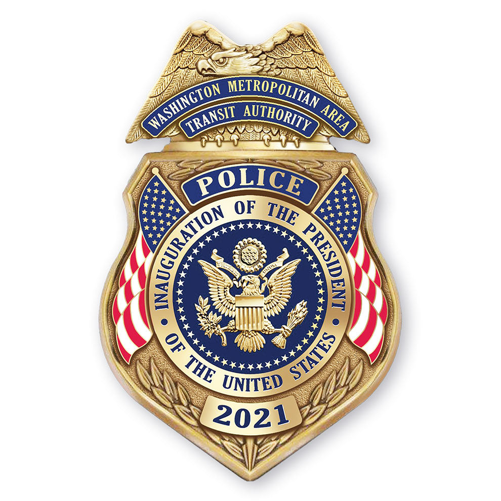 Metro Transit Police 2021 Presidential Inauguration Badge
