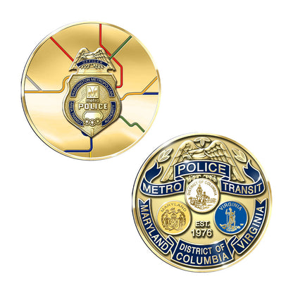 WMATA MTP Officers Coin
