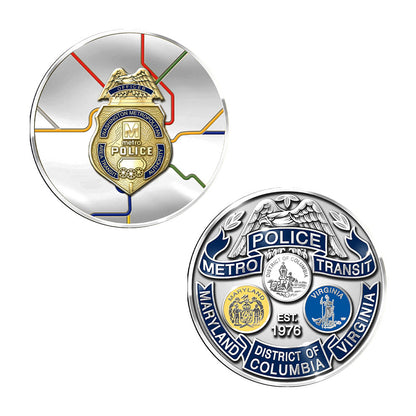 WMATA MTP Officers Coin