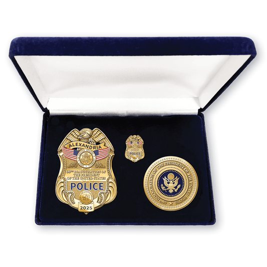 Alexandria Police Department 2025 Inaugural Badge Set
