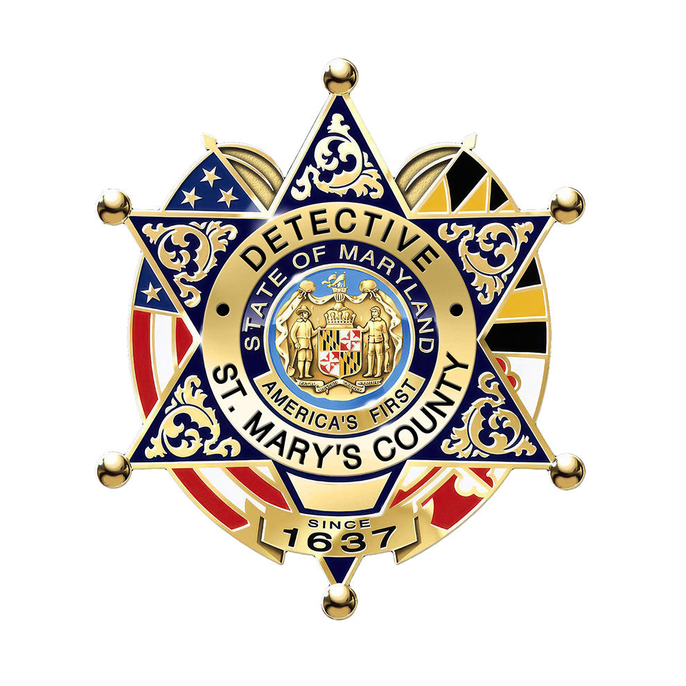 Saint Mary's County Detective Badge